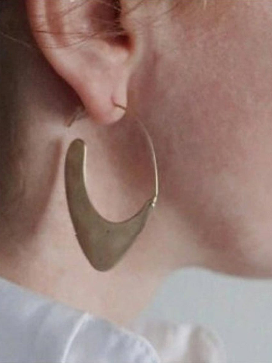 Simple Beaten Earrings｜Awaytr®