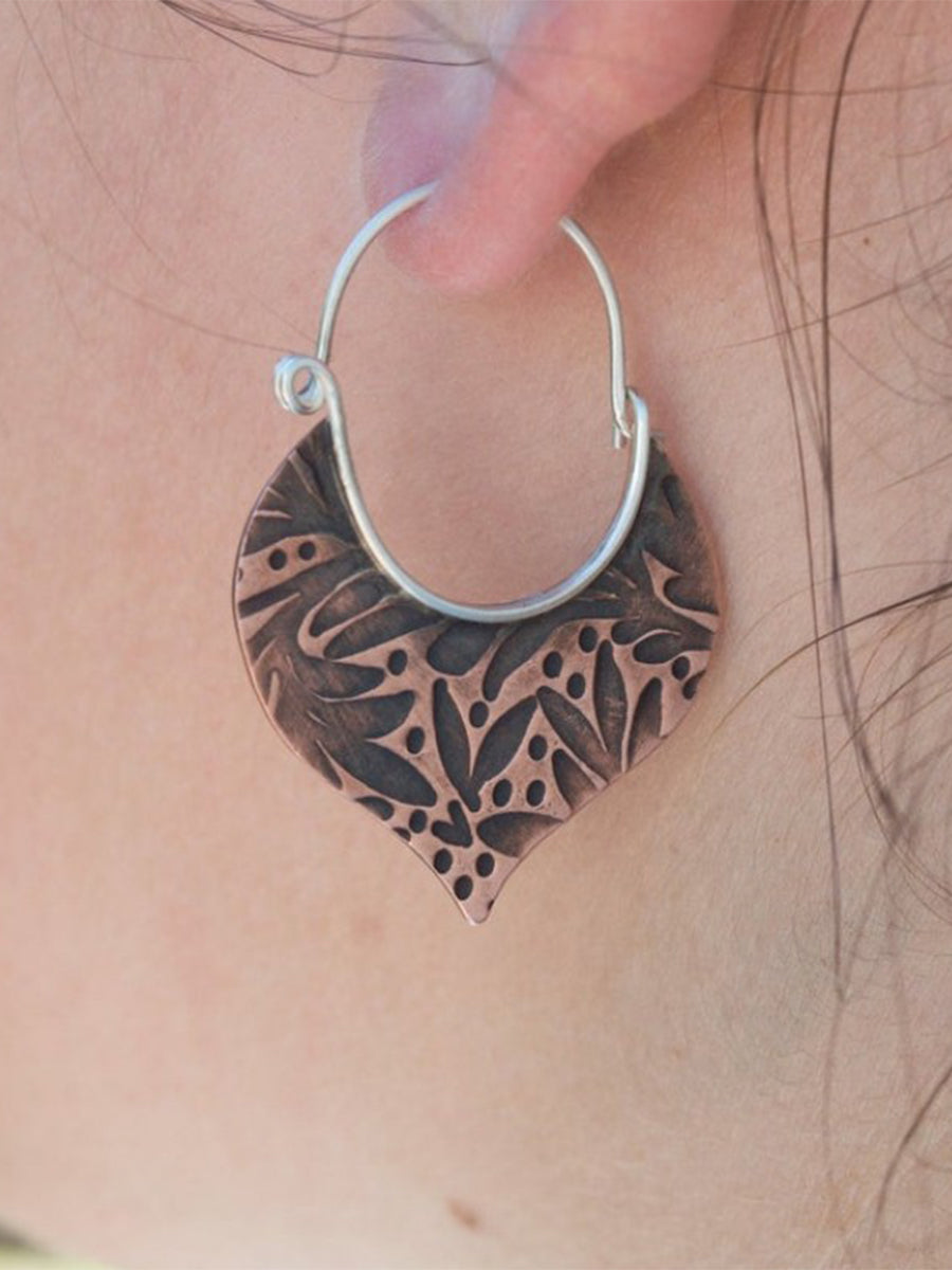 Vintage Carved Earrings｜Awaytr®