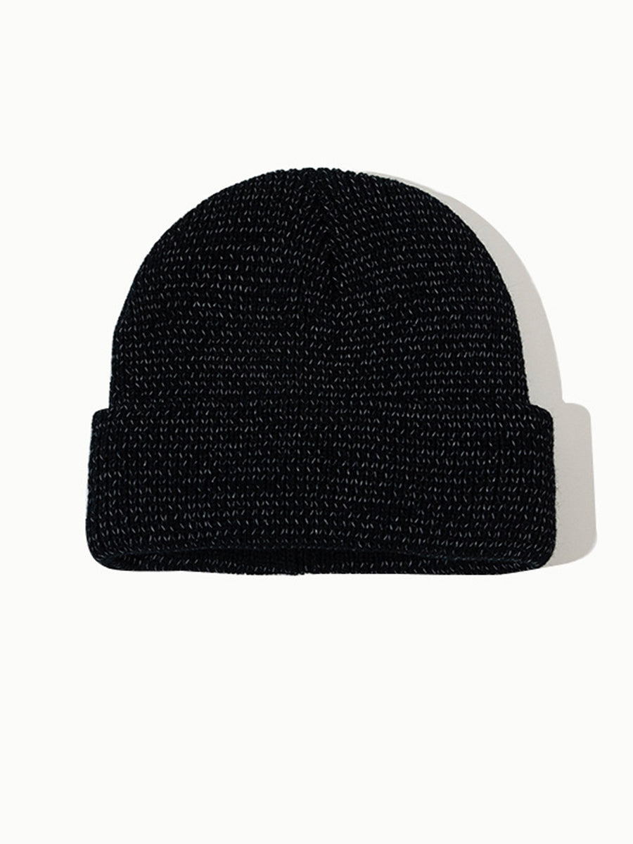 Black Night Reflective Knitted Hat｜Awaytr®