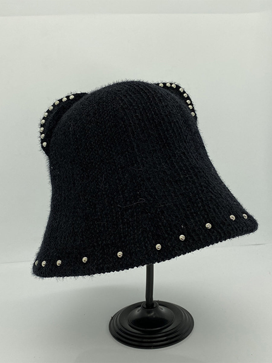 Cute Knitted Fisherman Hat With Cat Ears｜Awaytr®