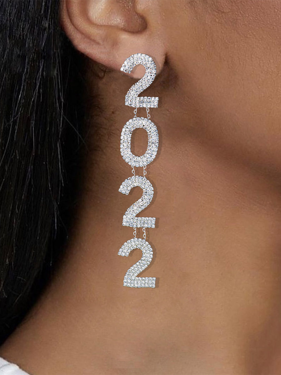 Full Diamond 2022 Digital Earrings｜Awaytr®