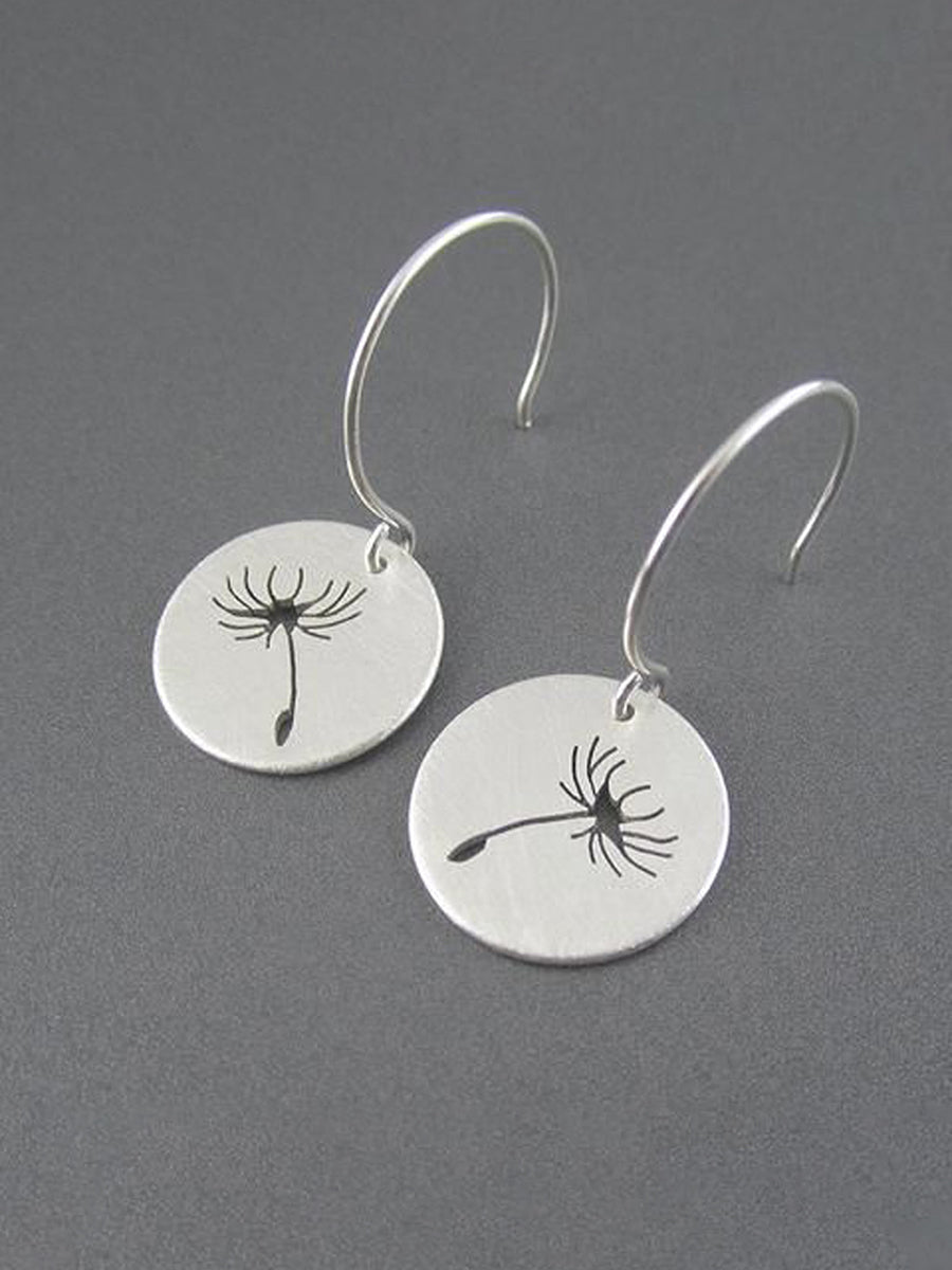 Retro Simple Hollow Dandelion Earrings｜Awaytr®