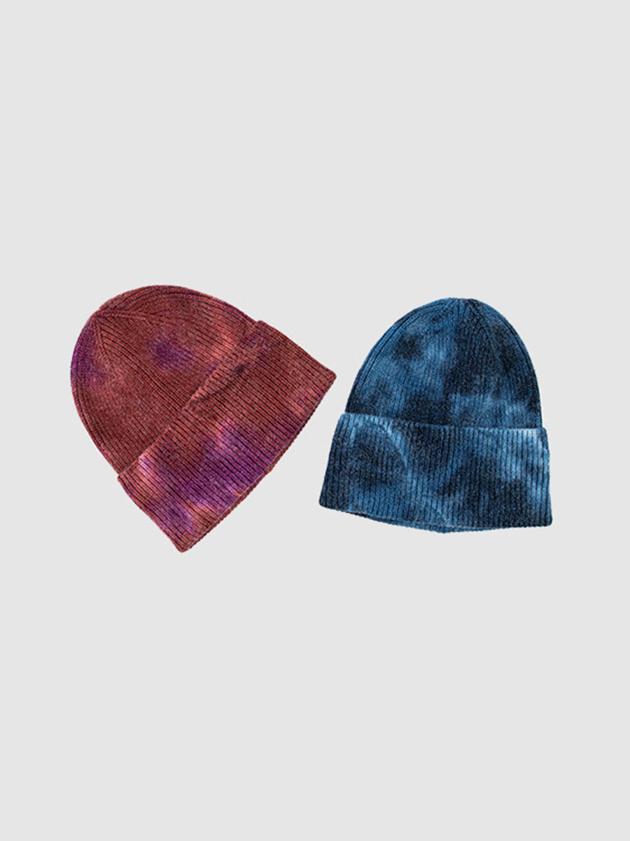 Tie-dye Autumn and Winter Knitted Hat｜Awaytr®