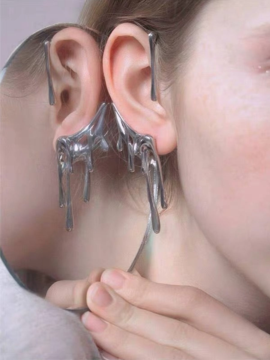 Irregular Lava Ear Hook｜Awaytr®