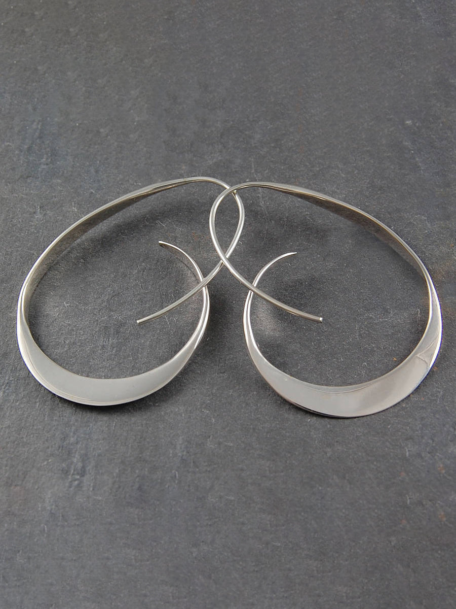 Geometric Irregular Flat Line Earrings｜Awaytr®