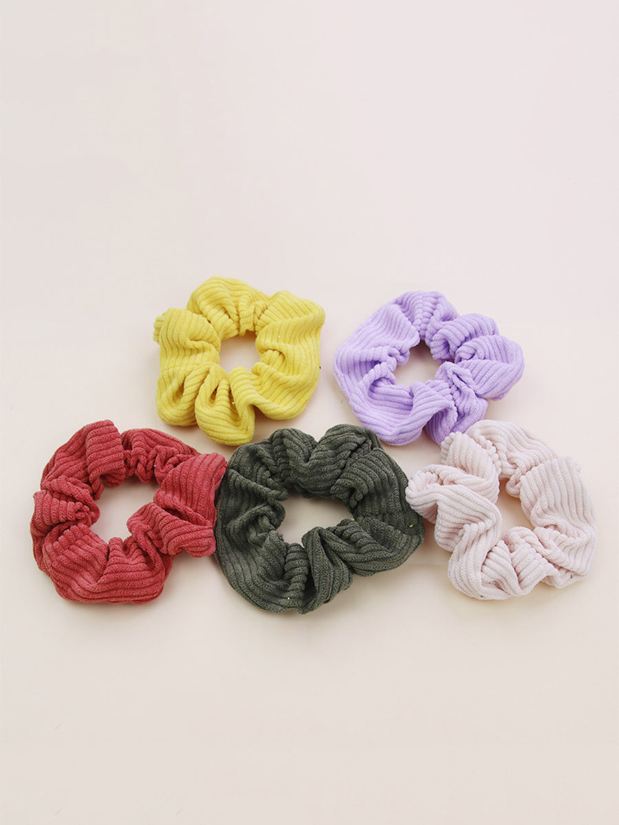 Autumn and Winter Corduroy Oversized Scrunchies｜Awaytr®