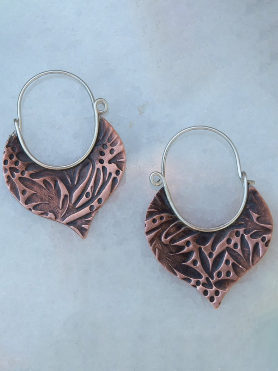 Vintage Carved Earrings｜Awaytr®