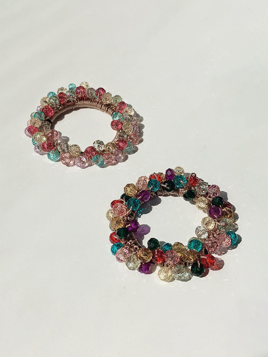 Vintage Crystal Scrunchies｜Awaytr®