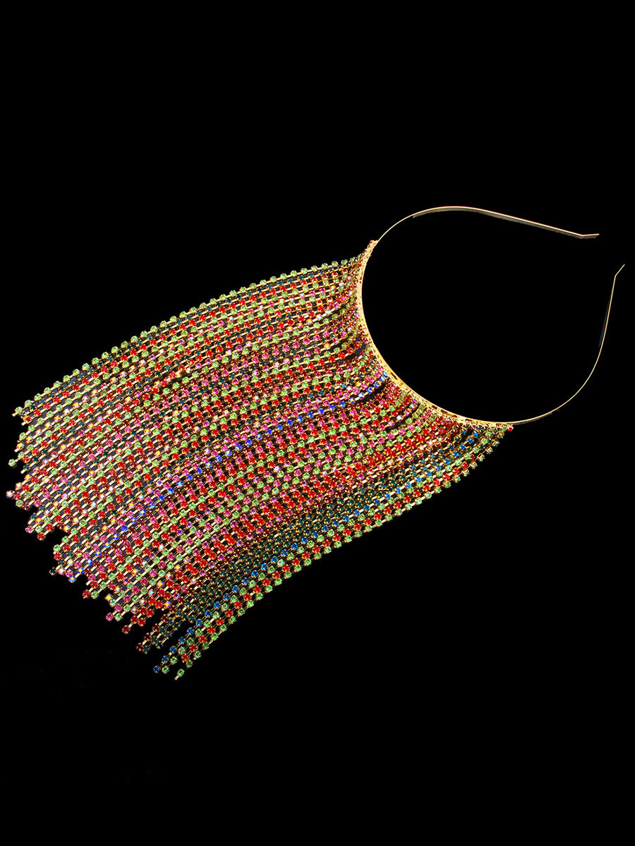 Long Tassel Rainbow Headband｜Awaytr®