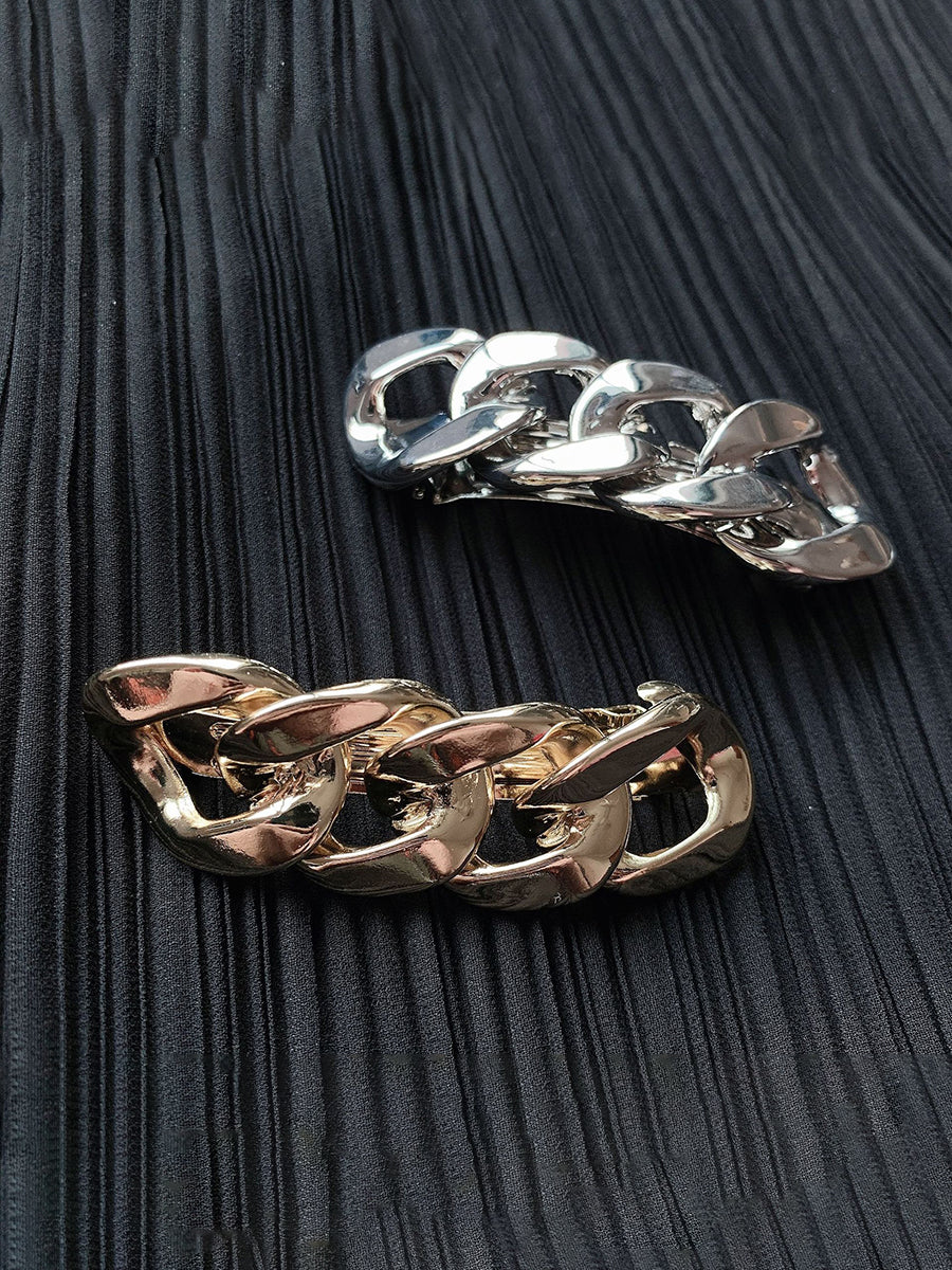 Golden Tank Chain Metal Hairpin｜Awaytr®