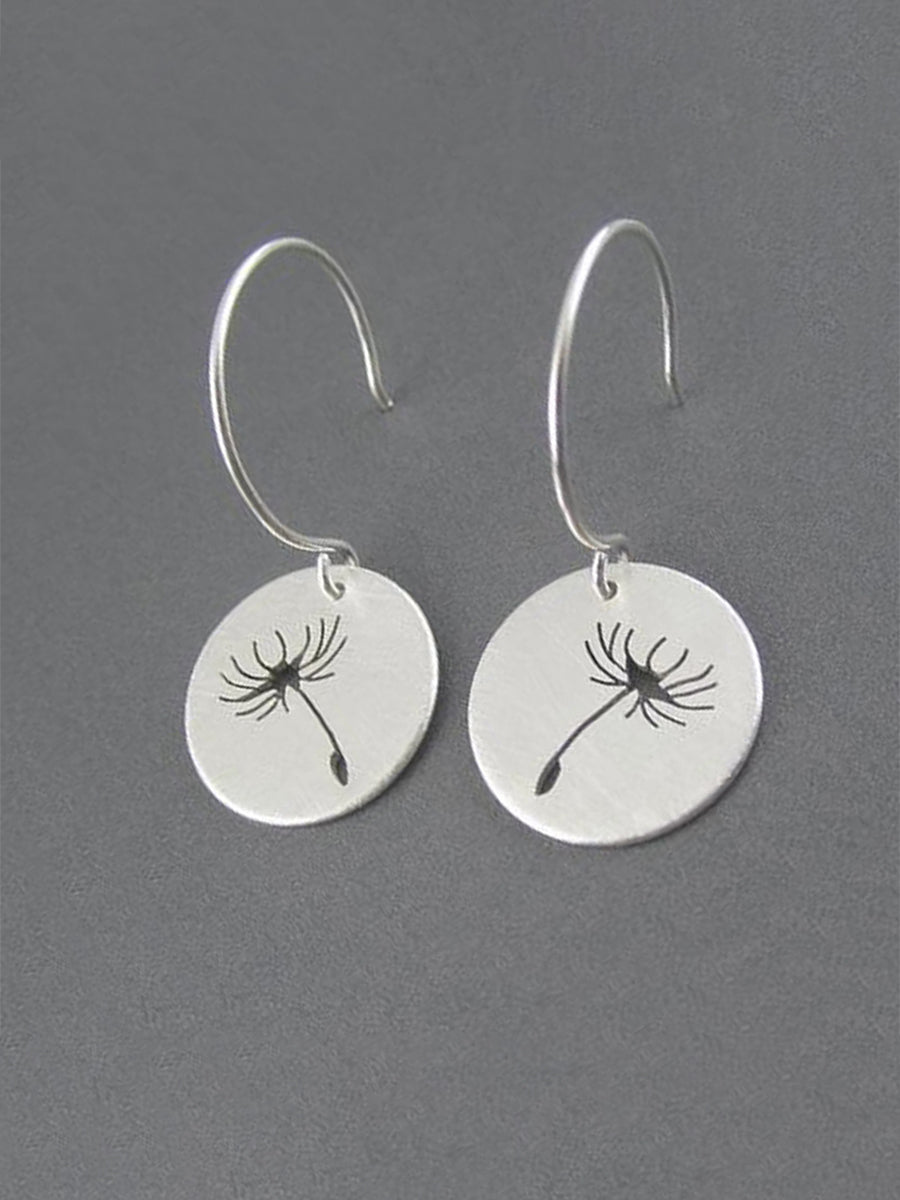 Retro Simple Hollow Dandelion Earrings｜Awaytr®