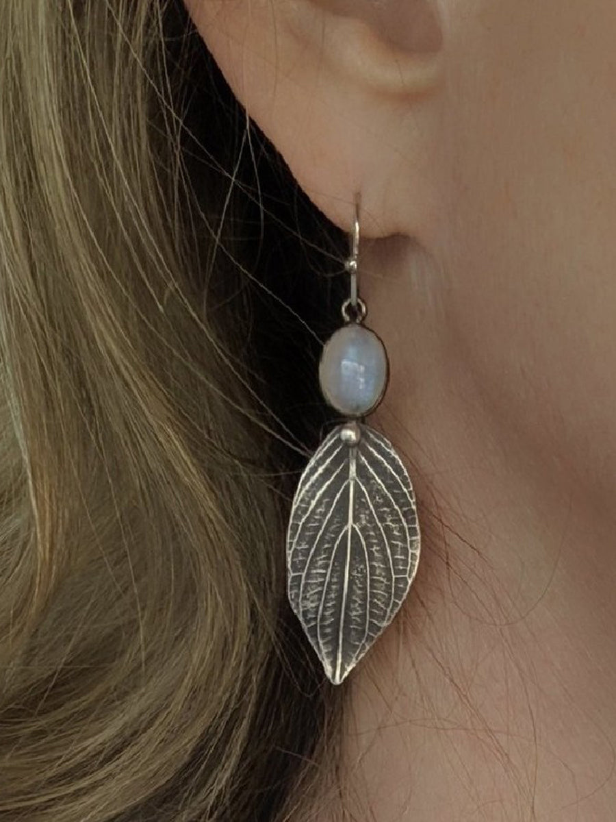 Vintage Leaf Earrings｜Awaytr®