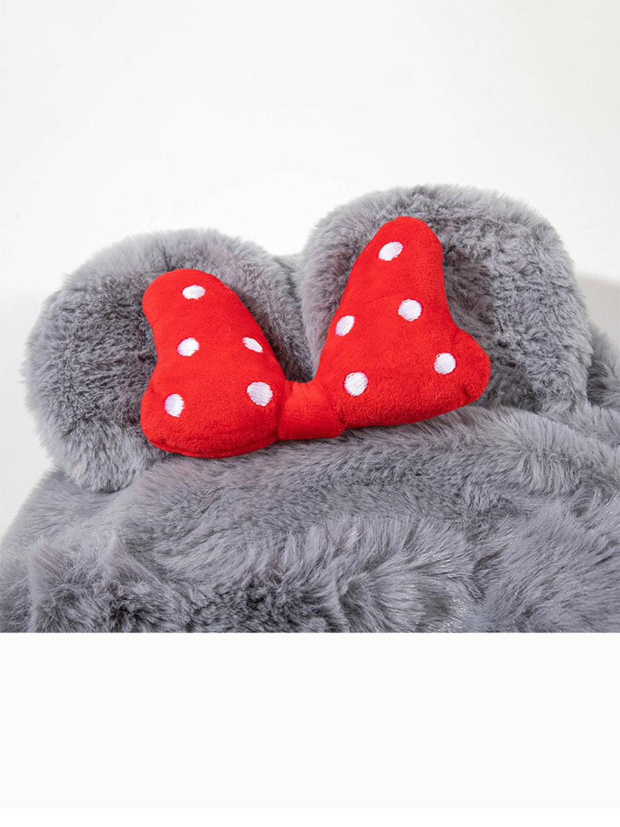 Cute Bear Ears Windproof Plush Hat｜Awaytr®