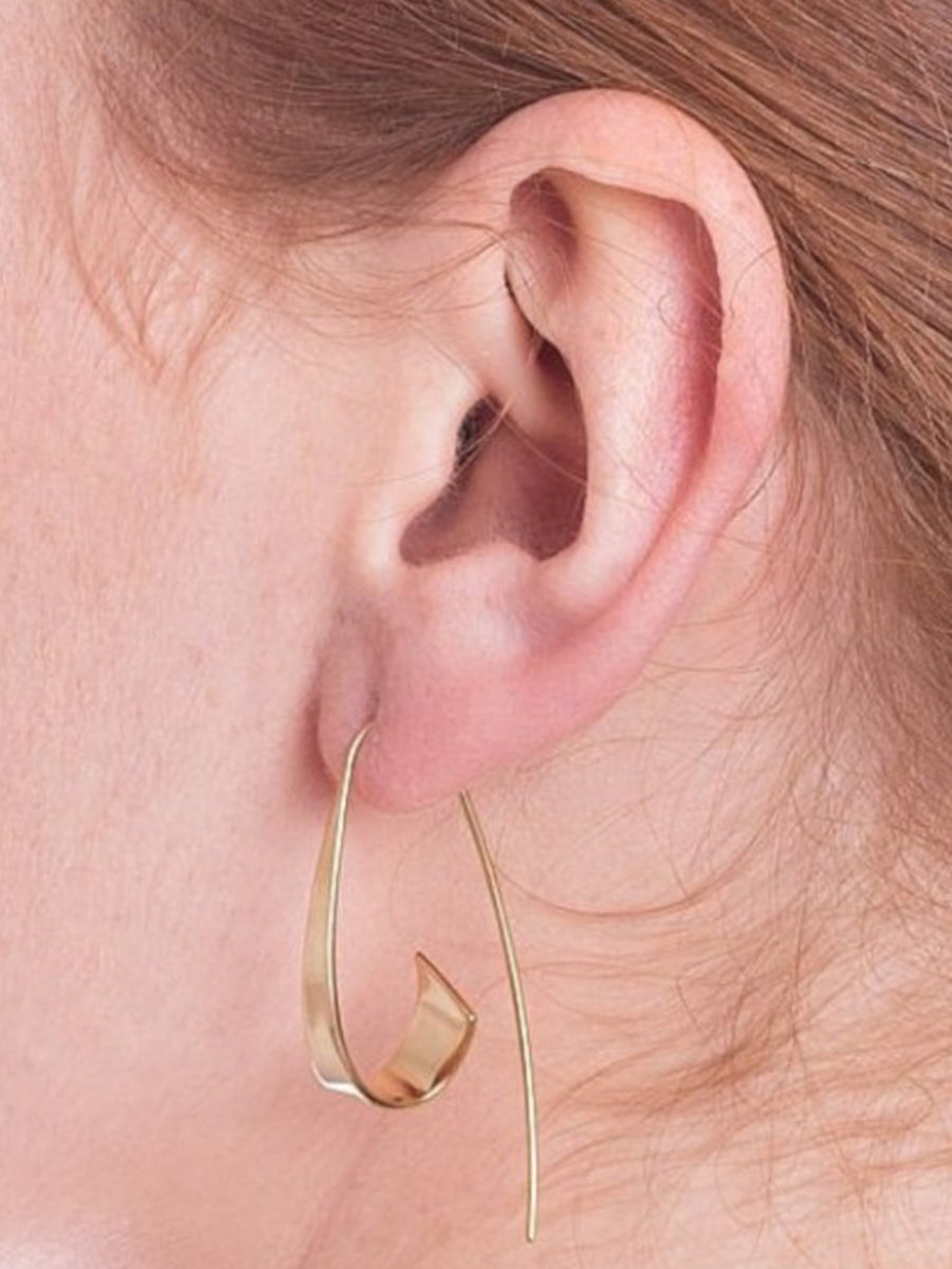 Retro Exaggerated Geometric Big Circle Earrings｜Awaytr®