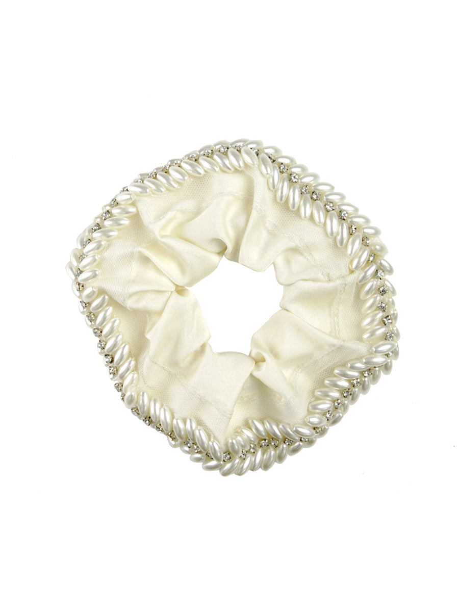 Vintage White Pearl Scrunchies｜Awaytr®