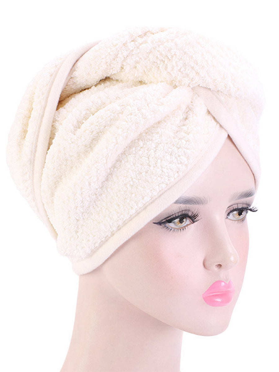 Absorbent Thickened Pineapple Grid Dry Hair Cap｜Awaytr®