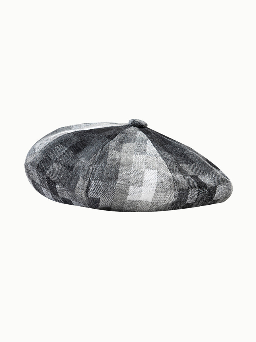 Retro Plaid Casual Beret Hat｜Awaytr®