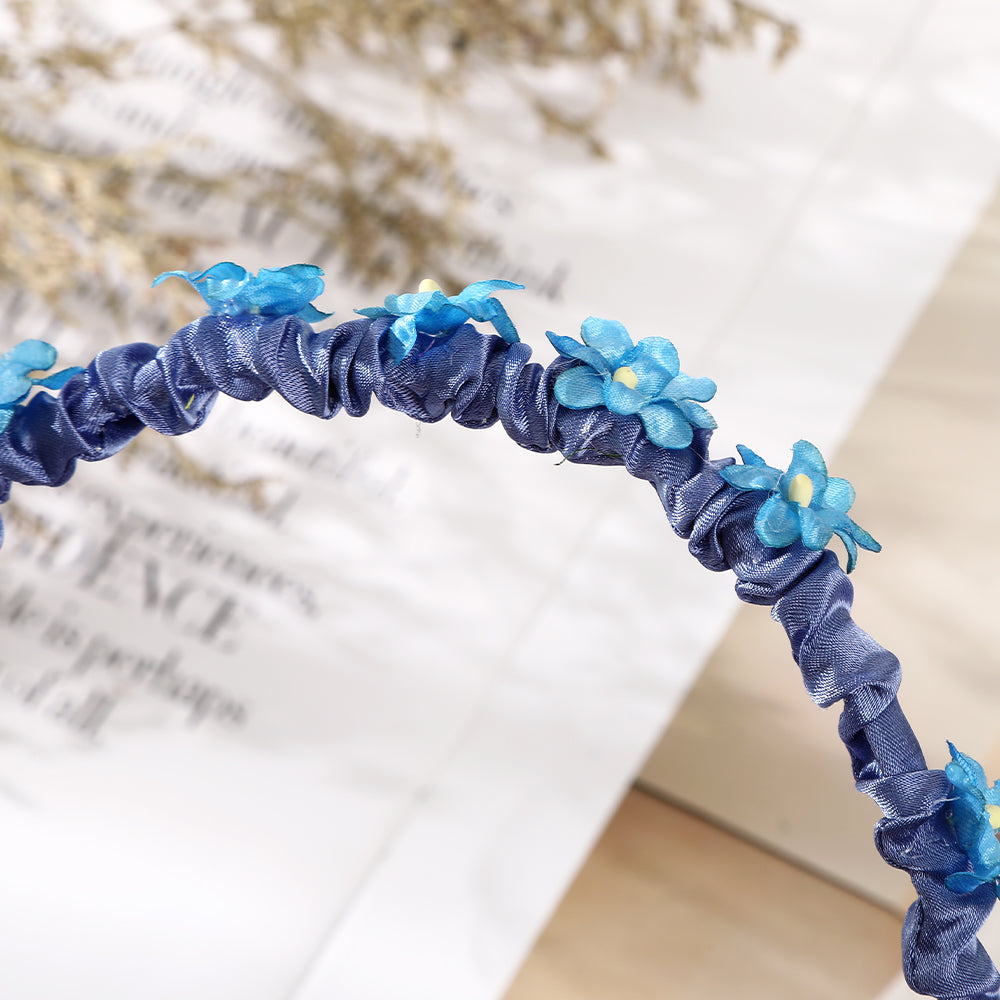 【Awaytr】 CB1359 pleated flower headband