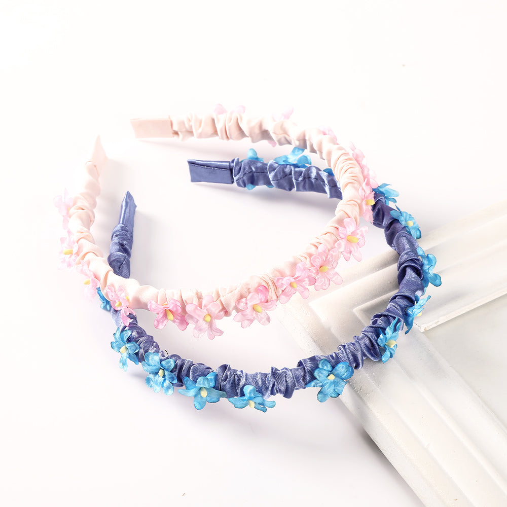 【Awaytr】 CB1359 pleated flower headband