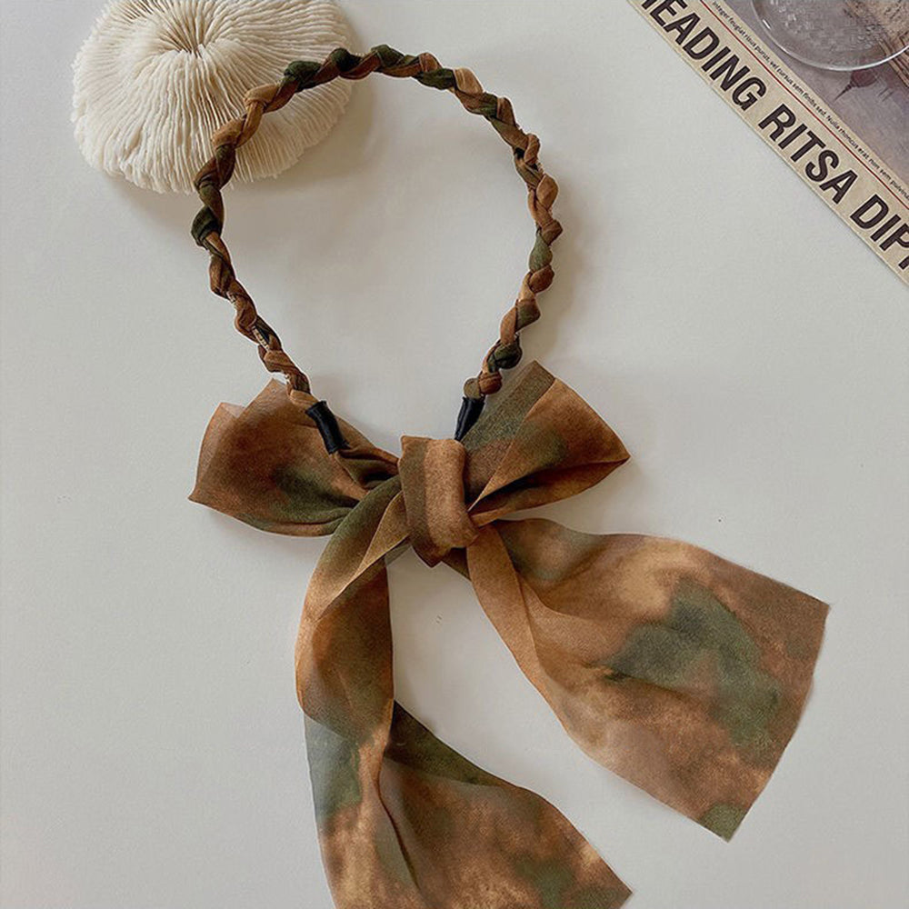 【Awaytr】CD1654 streamer bow headband