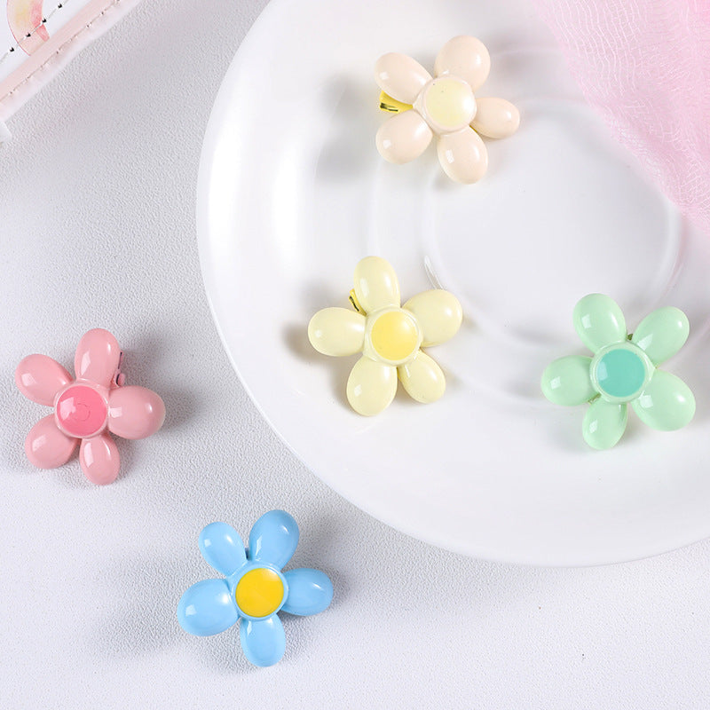 【Awaytr】CD1629 Macaron Flower Hair Clip