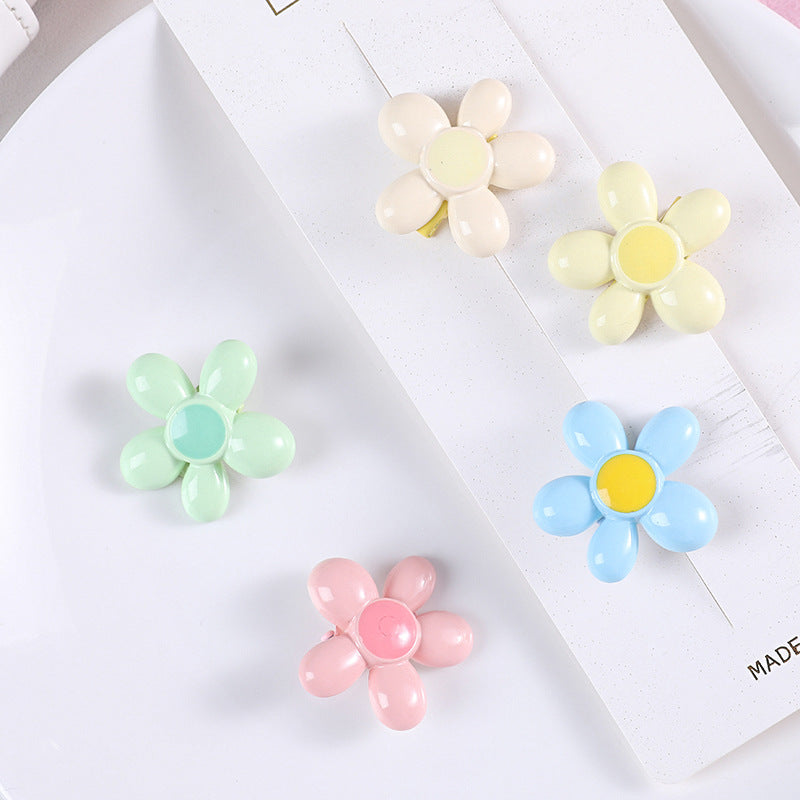 【Awaytr】CD1629 Macaron Flower Hair Clip