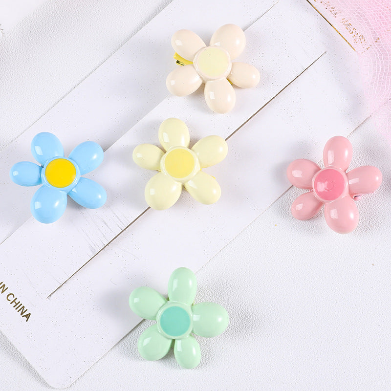 【Awaytr】CD1629 Macaron Flower Hair Clip