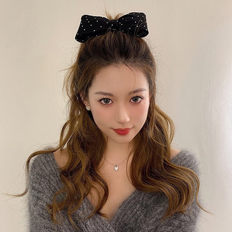 【Awaytr】CB1240 Bow tie large intestine hair scrunchie