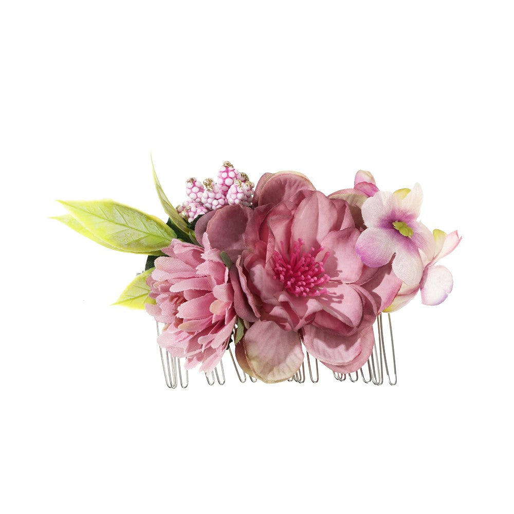 【Awaytr】CB0759 artificial flower hair comb