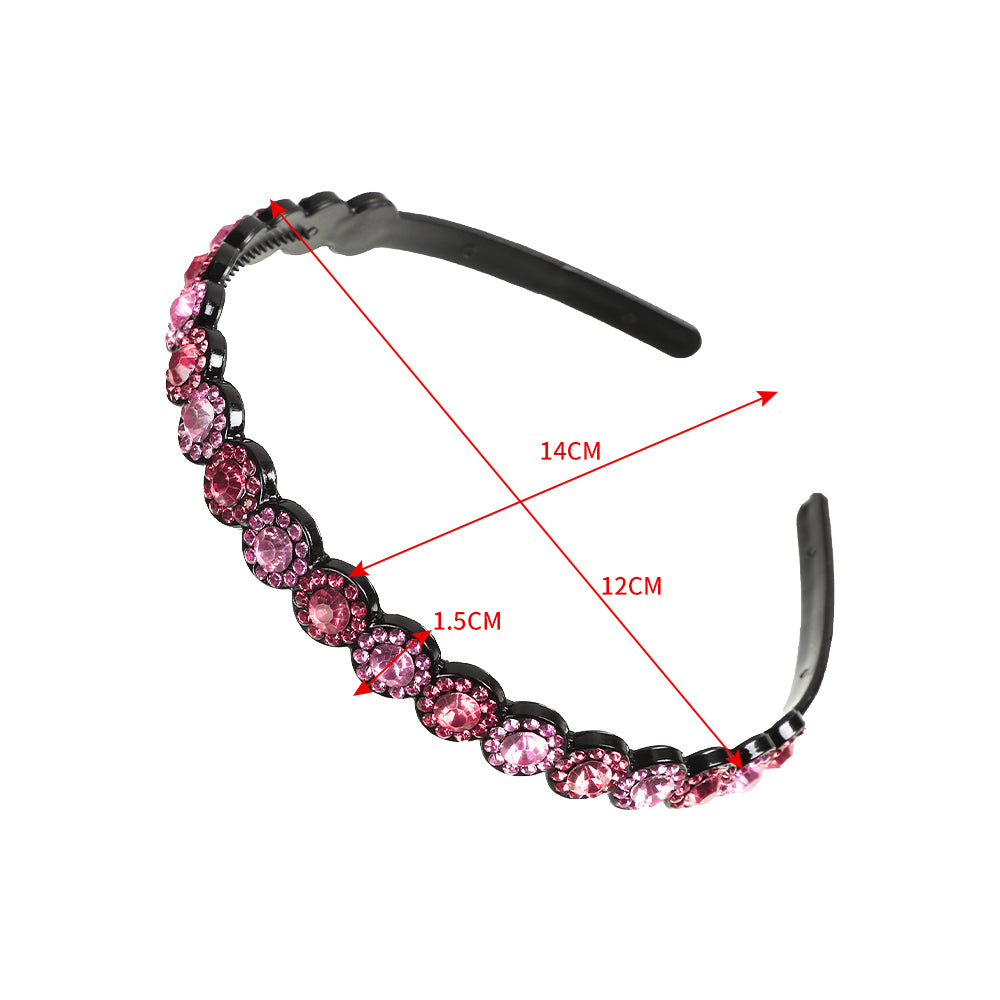 【Awaytr】CB1322 Rhinestone toothed headband