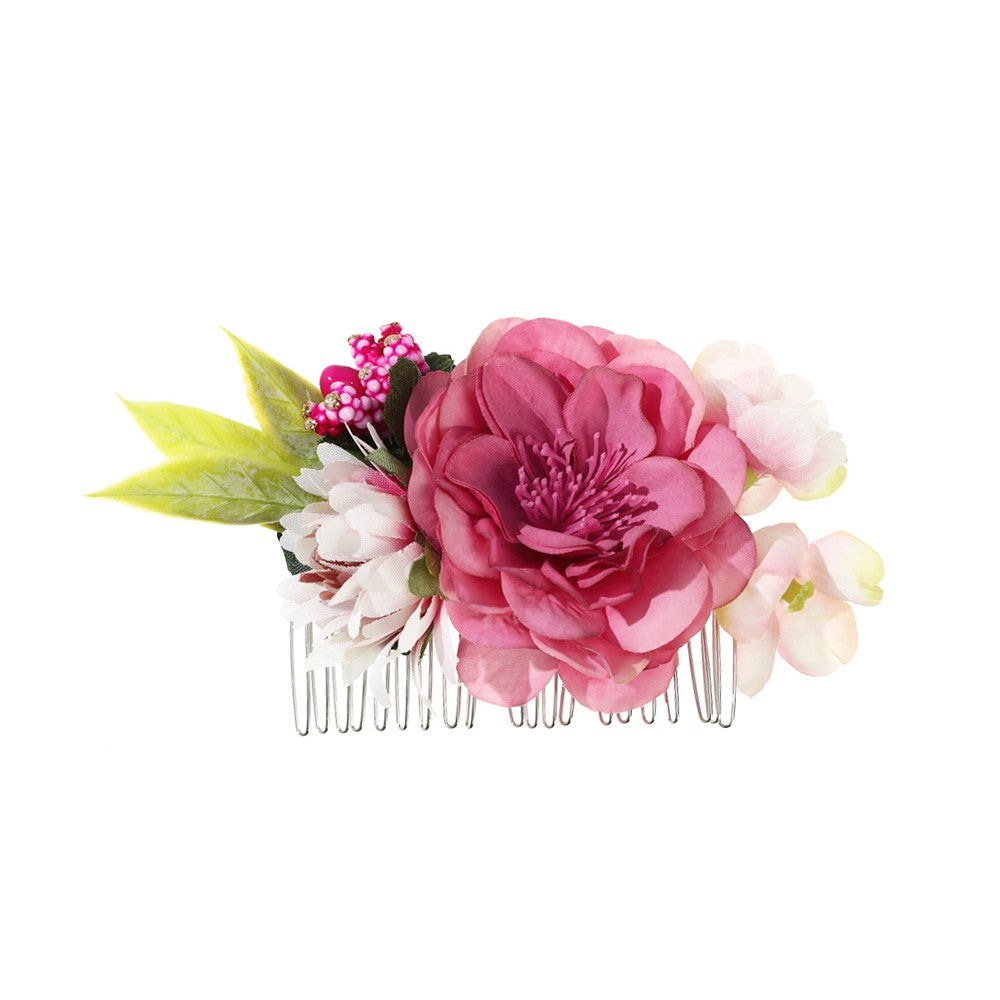 【Awaytr】CB0759 artificial flower hair comb