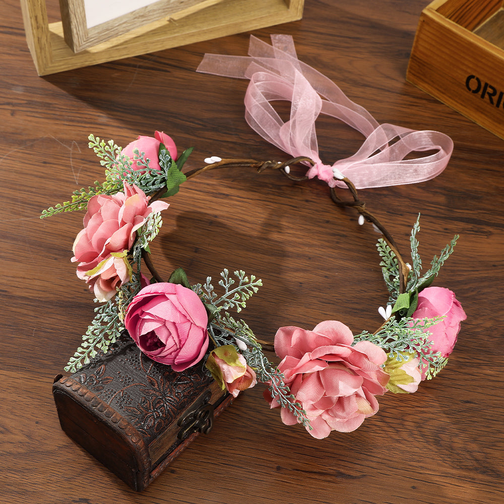 【Awaytr】CB1377 Simulation rose hairband