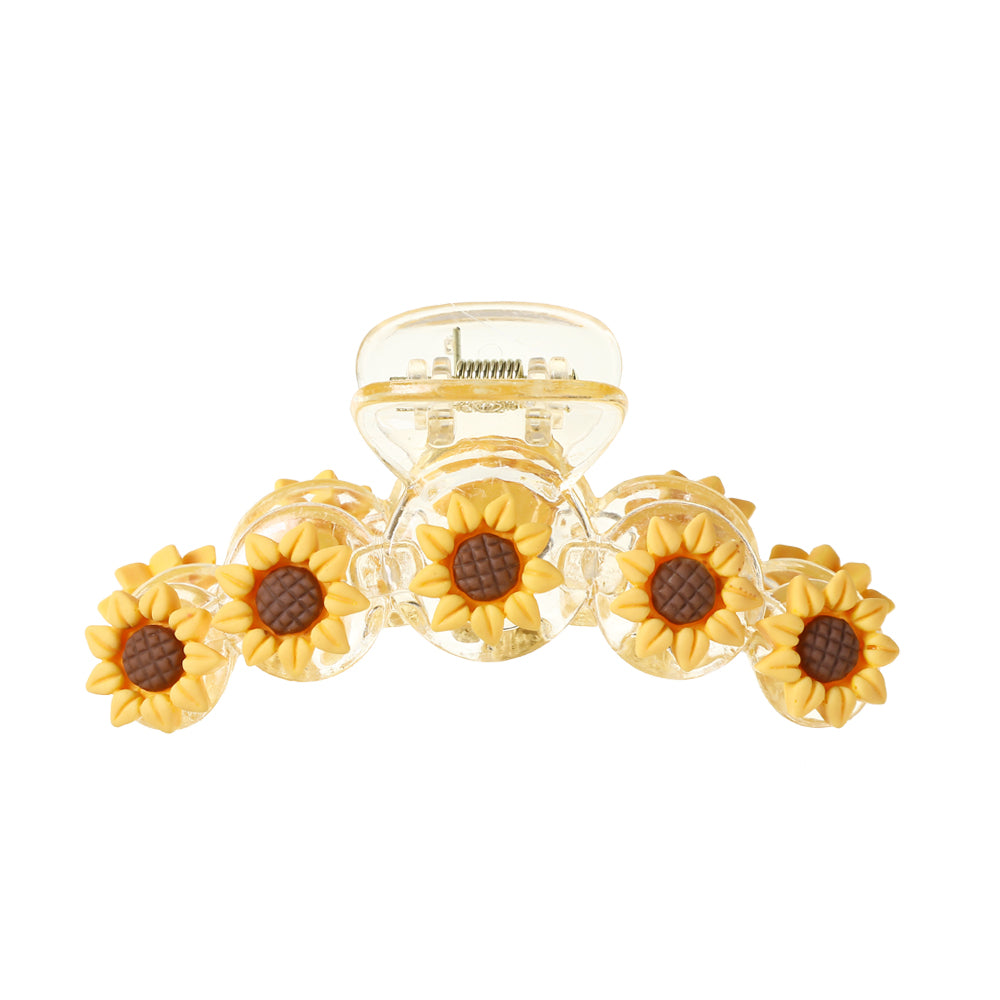 【Awaytr】CB1233 Fruit & Flower Hair Clasp Sunflower