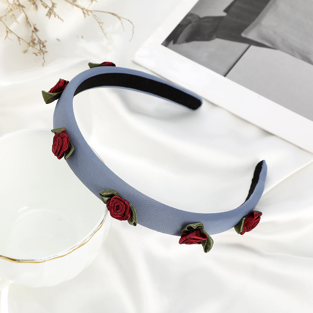 【Awaytr】CB1267 fabric rose headband