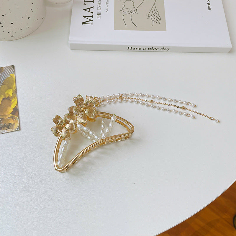 【Awaytr】 CD1621 tassel hair claw clip