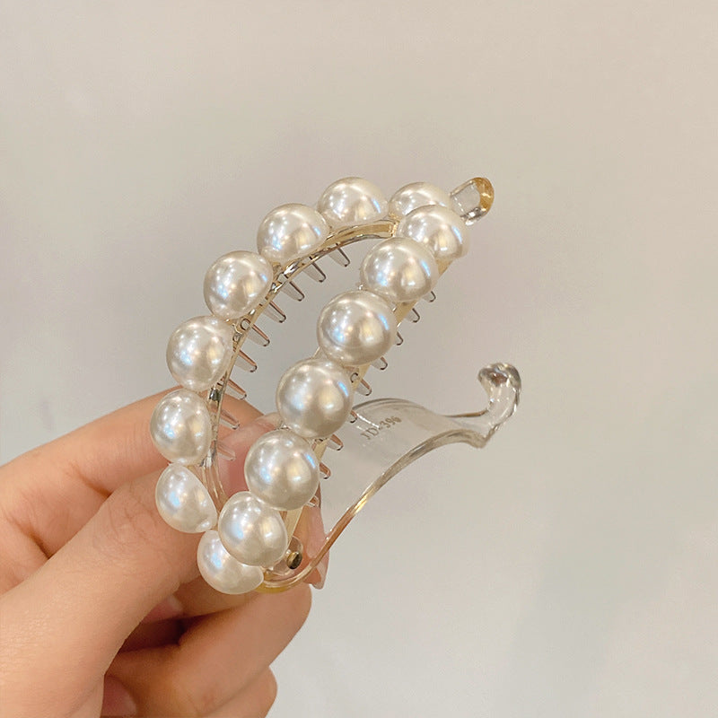 【Awaytr】CB1284 pearl hair clip