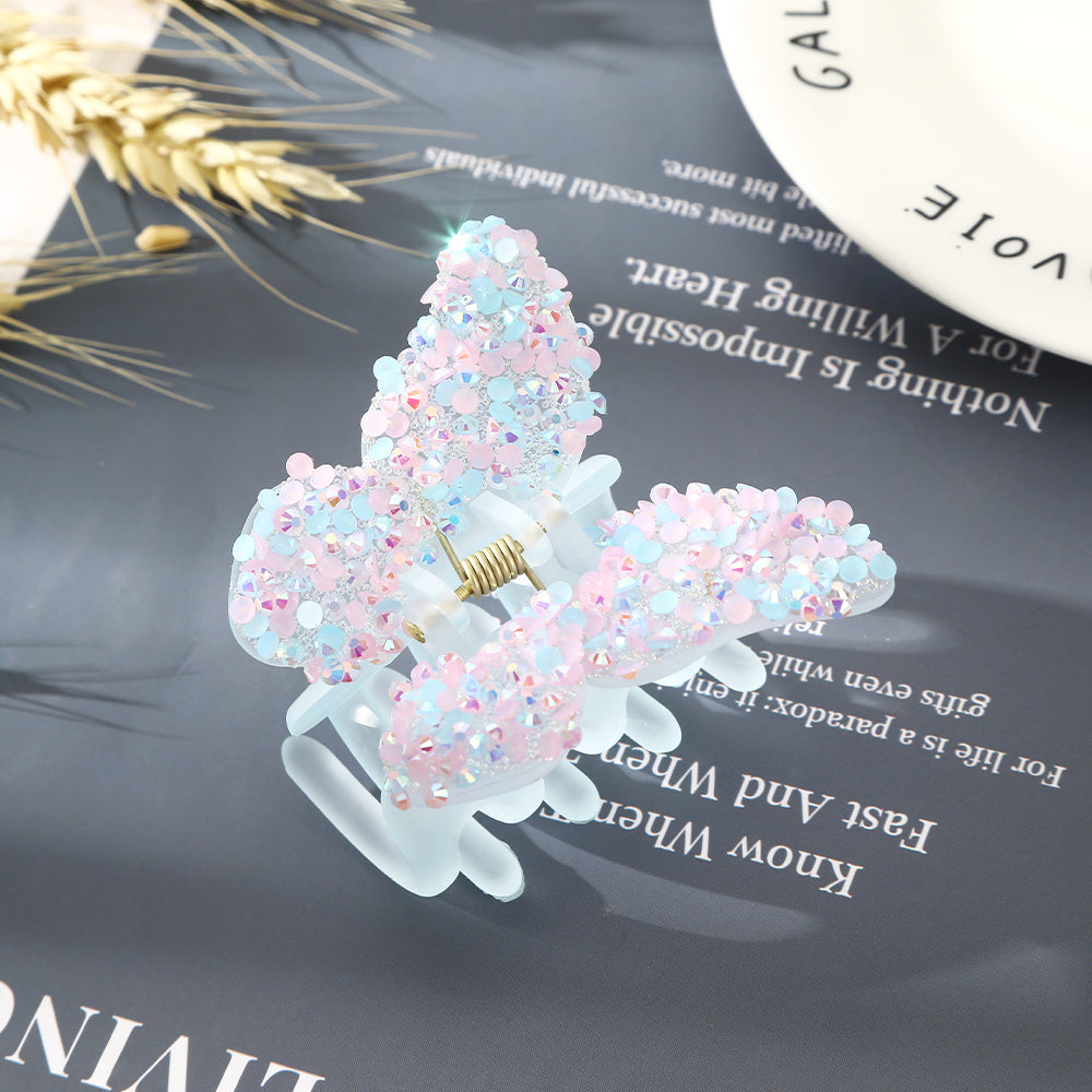 【Awaytr】CB1418  Butterfly Hair Claw Clip