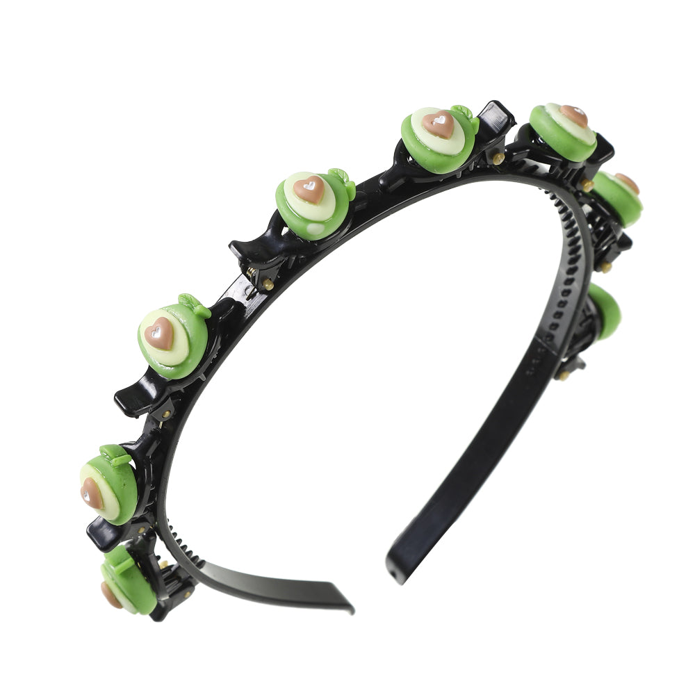 【Awaytr】CB1234 Fruits and flowers braided hair band sunflower