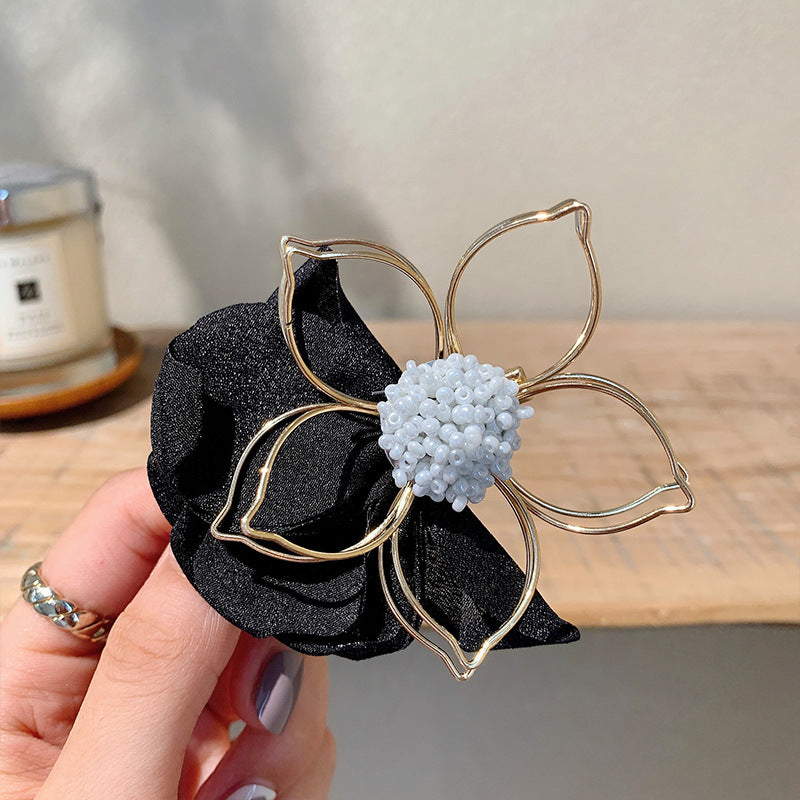 【Awaytr】CD 1615 Metal Flower Hair Clip