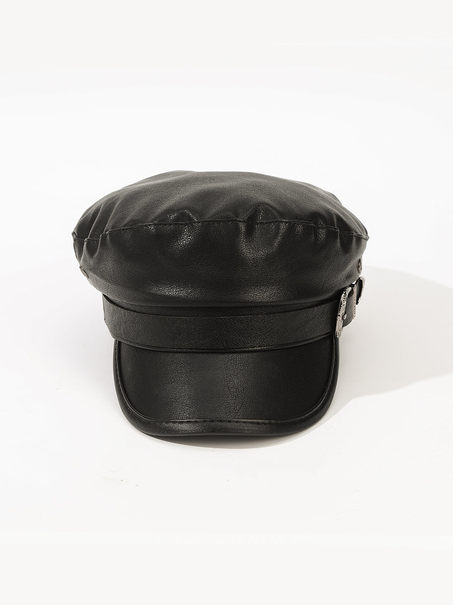 PU Leather Octagonal hat｜Awaytr®