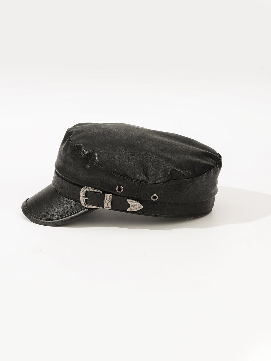 PU Leather Octagonal hat｜Awaytr®