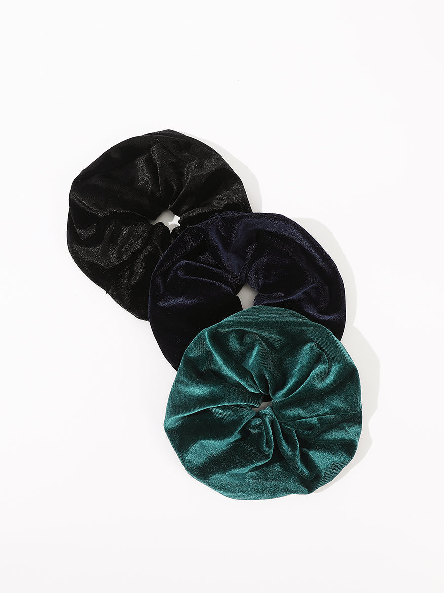 Oversized Velvet Large Intestine Scrunchies (3 Pcs)｜Awaytr®