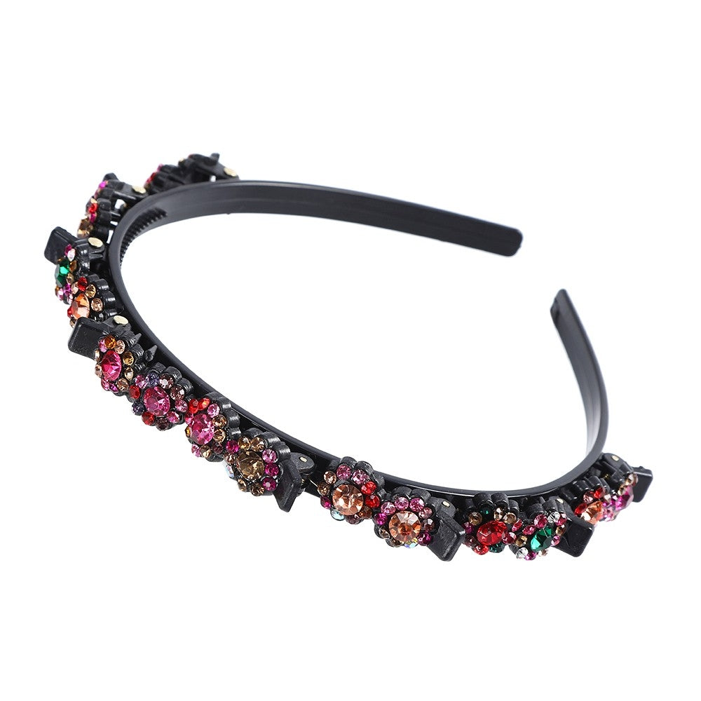 【Awaytr】 CB0379  Rhinestone Clip Headband