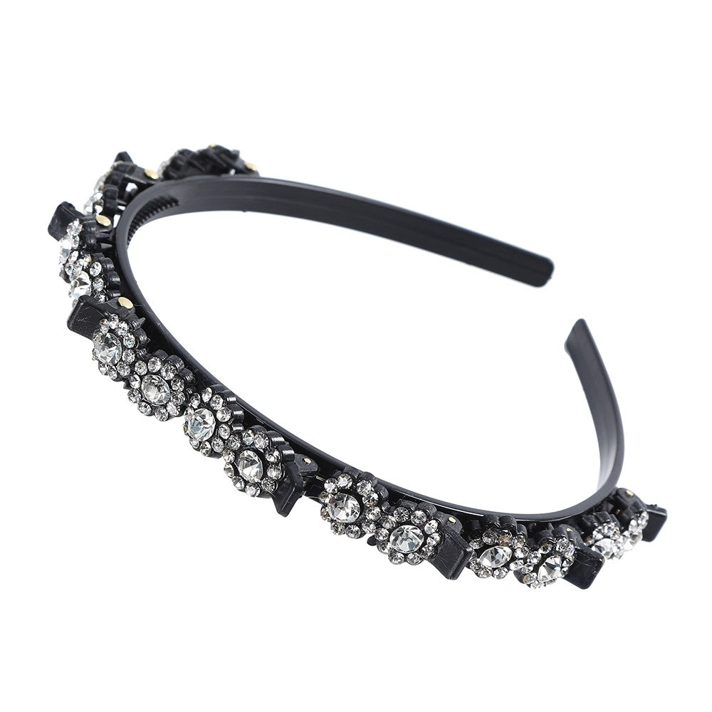 【Awaytr】 CB0379  Rhinestone Clip Headband