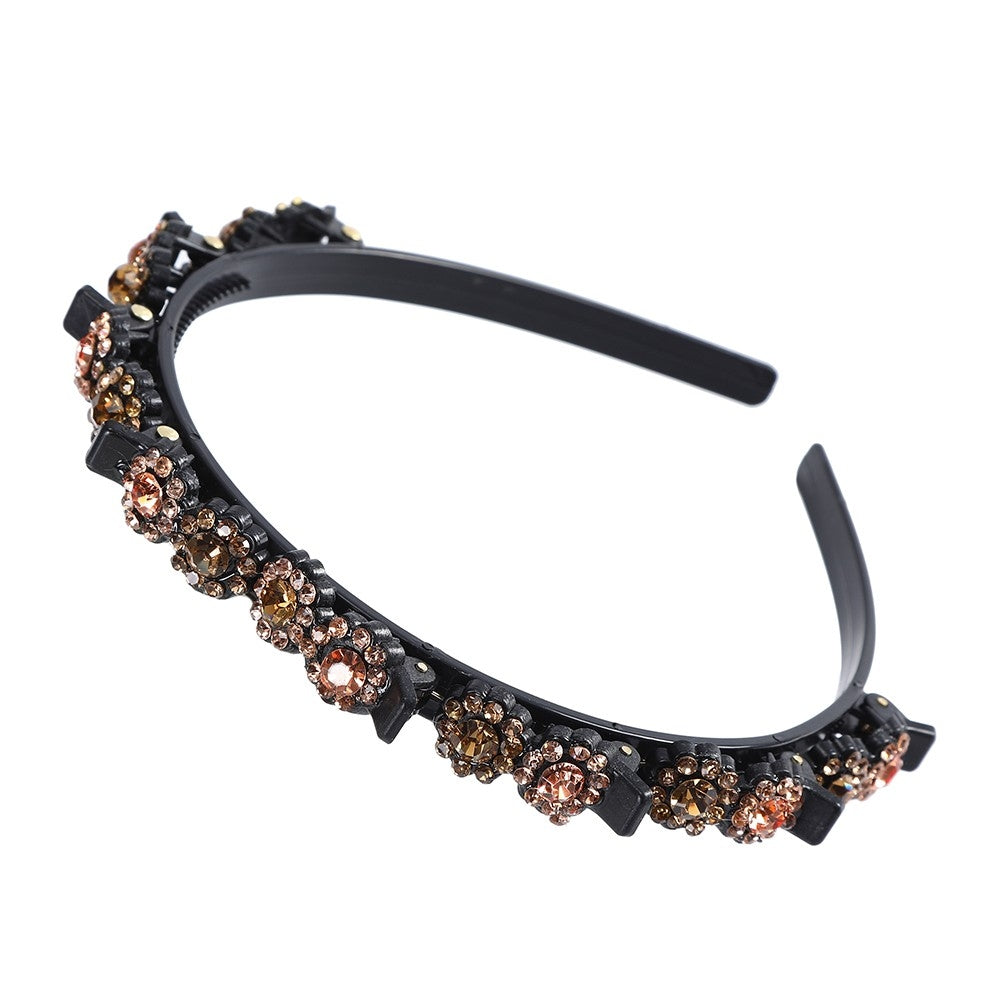 【Awaytr】 CB0379  Rhinestone Clip Headband