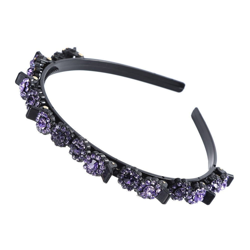 【Awaytr】 CB0379  Rhinestone Clip Headband