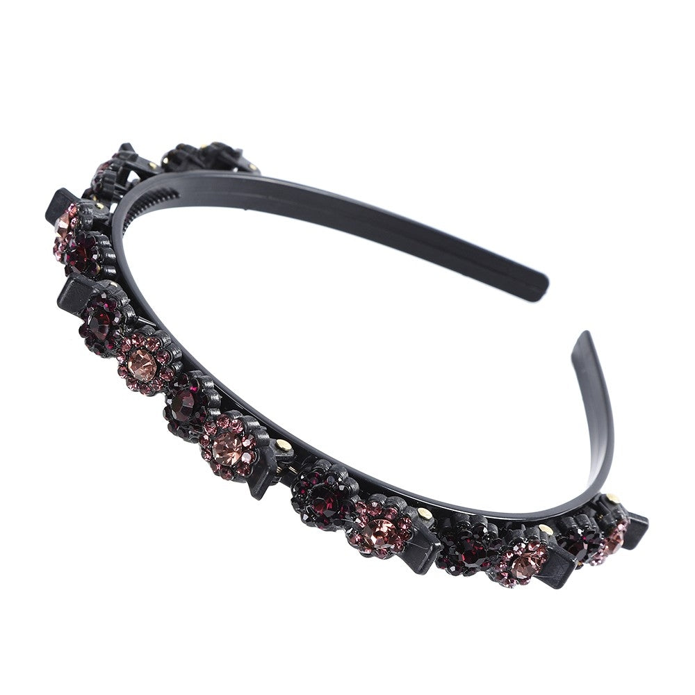 【Awaytr】 CB0379  Rhinestone Clip Headband