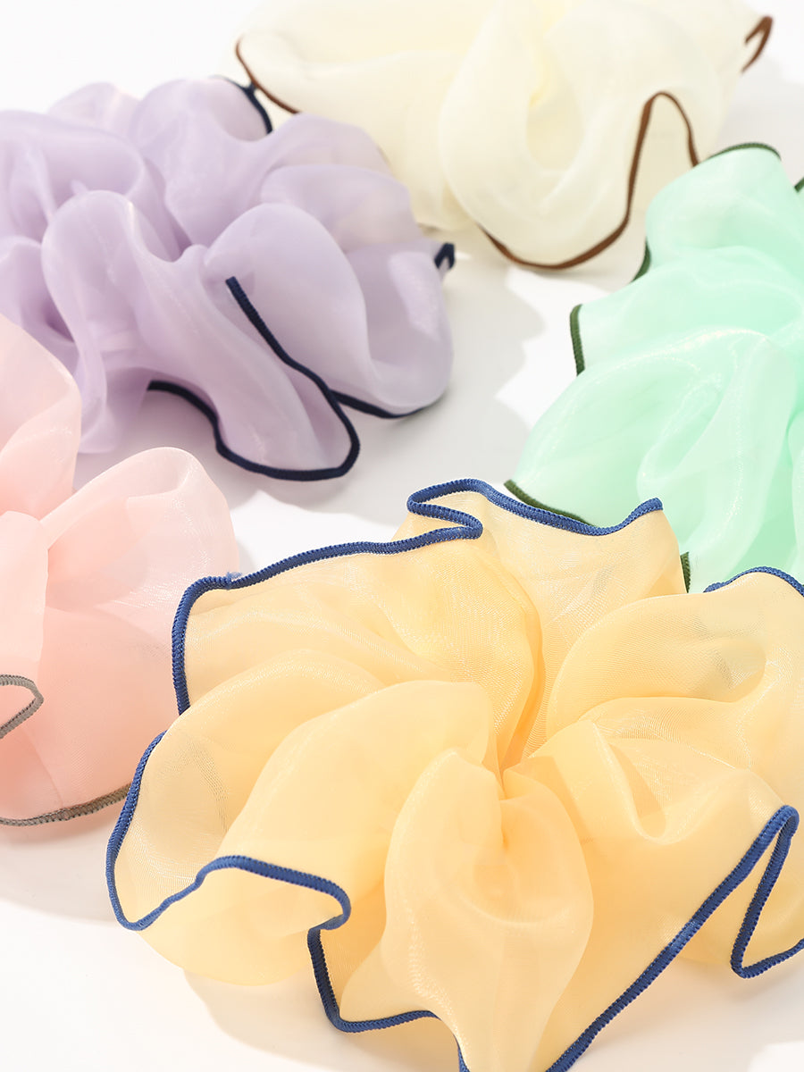 Solid Color Organza Scrunchies (3 Pcs)｜Awaytr®