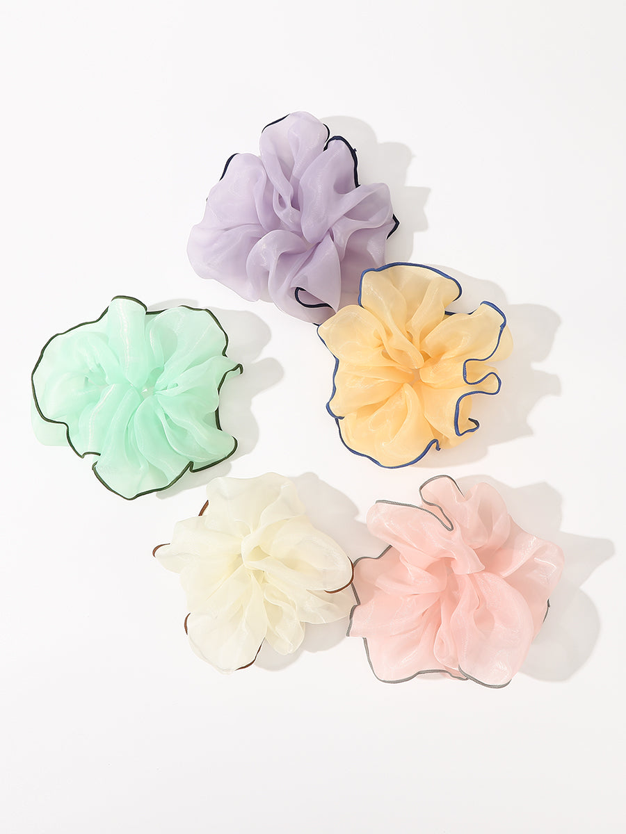 Solid Color Organza Scrunchies (3 Pcs)｜Awaytr®