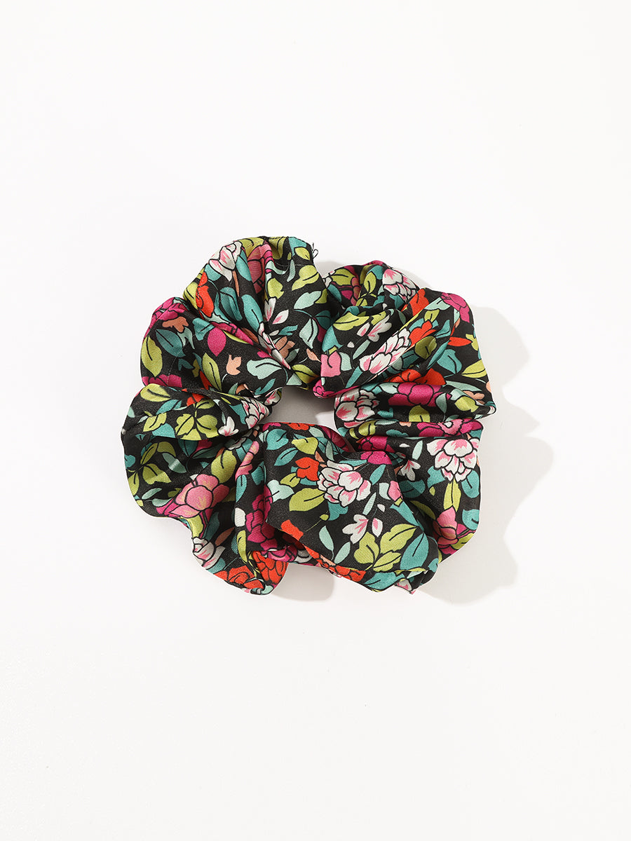 Floral Polyester Scrunchies (3 Pcs)｜Awaytr®